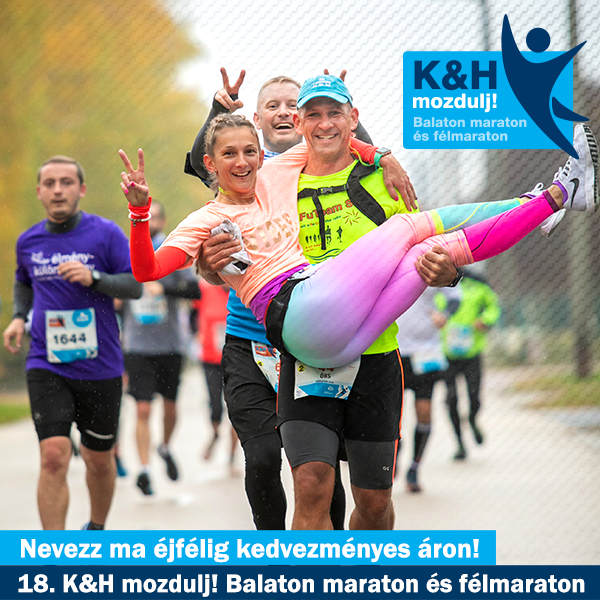  18. K&H Balaton Maraton és Félmaraton - nevezési határidő
